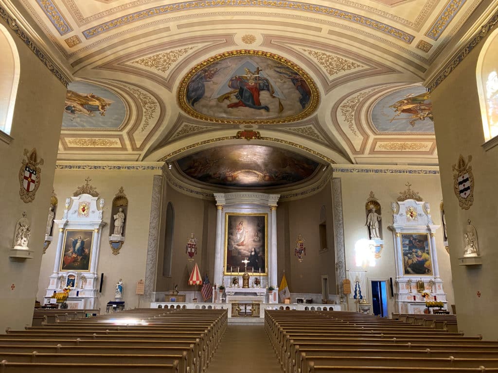 The Basilica of the Sacred Heart of Jesus in Pennsylvania